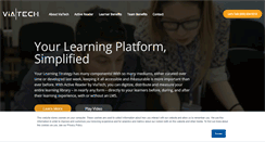 Desktop Screenshot of learnviatech.com