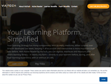 Tablet Screenshot of learnviatech.com
